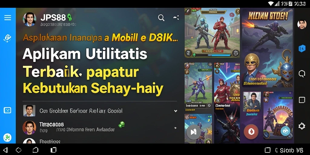 Tampilan antarmuka JPS88 yang bersih dan mudah dinavigasi.