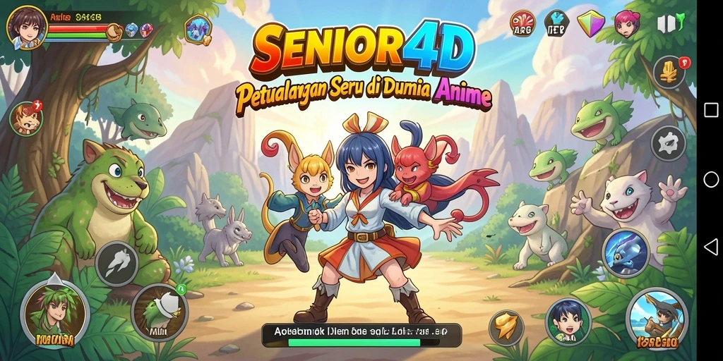 Pengalaman gameplay seru di dunia anime yang memikat.